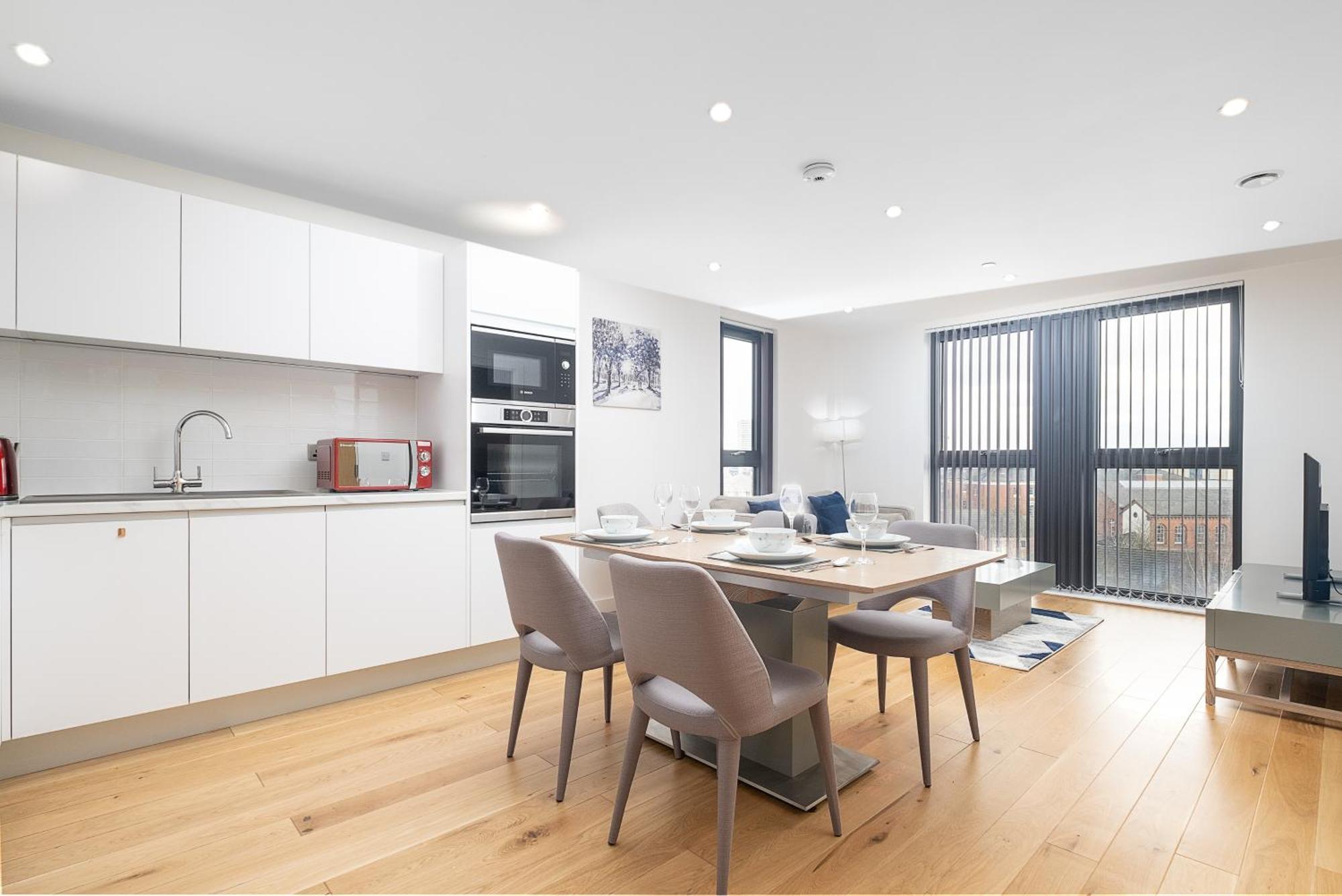 Broadway Mailbox Luxury New 1 Bed Apartment With Free Parking Birmingham Eksteriør billede
